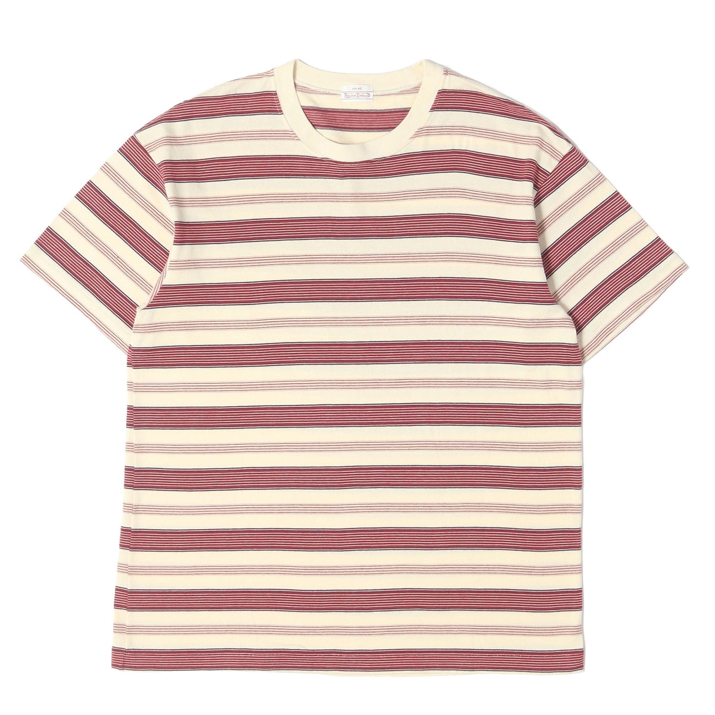 BUTCHER PRODUCTS ボーダー クルーネック Tシャツ