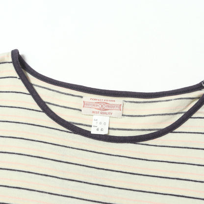 BUTCHER PRODUCTS Lot.260 ボーダー クルーネック Tシャツ