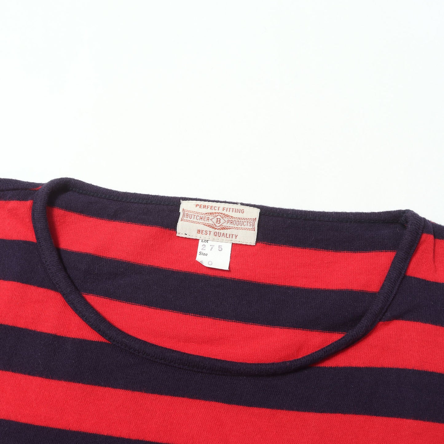 BUTCHER PRODUCTS Lot.275 ボーダー クルーネック Tシャツ