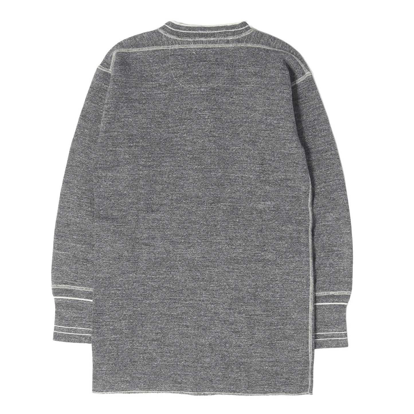 BUTCHER PRODUCTS Lot.254 ヘンリーネック リブ ロングスリーブ Tシャツ