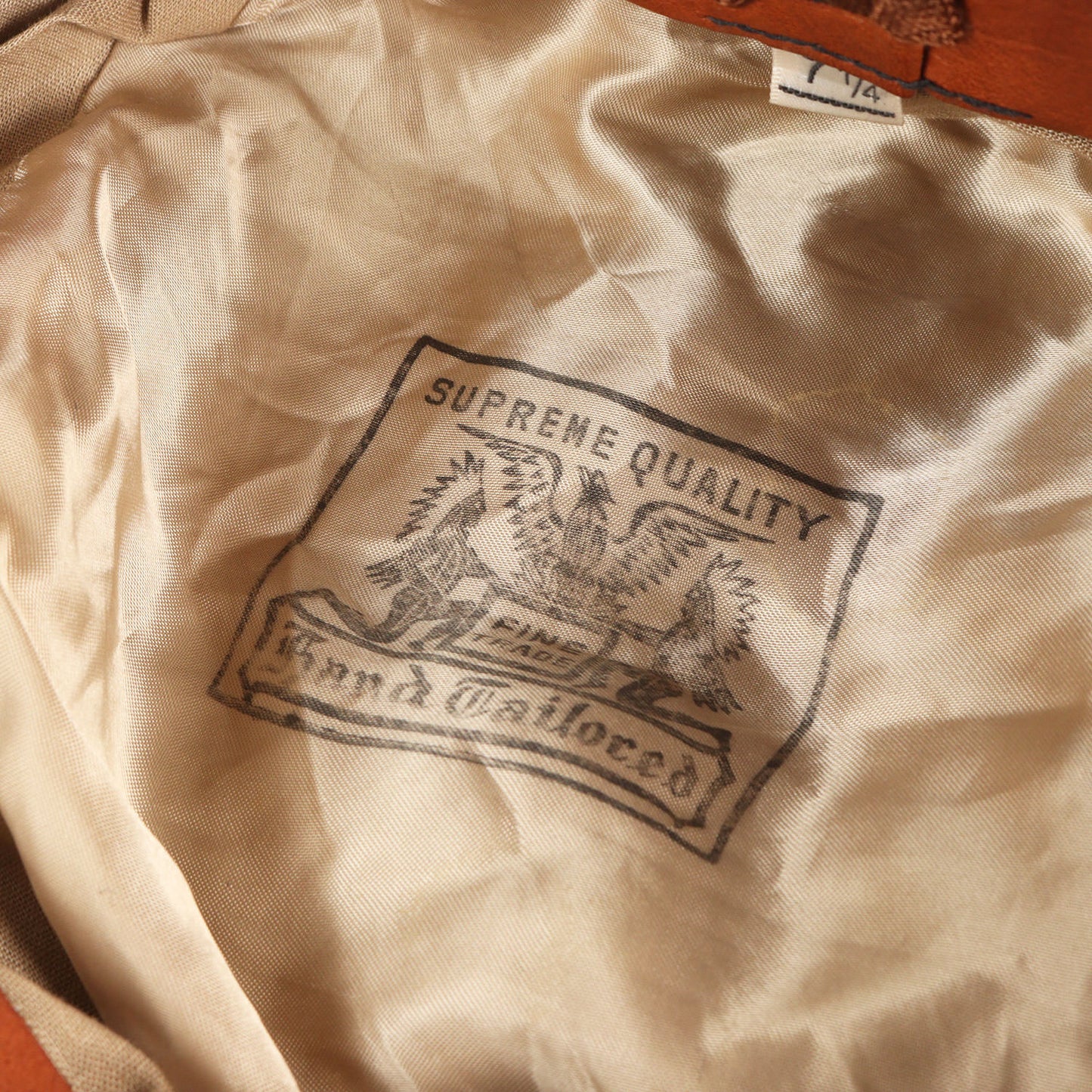 TIMEWORN CLOTHING ヘリンボーンウール キャスケット