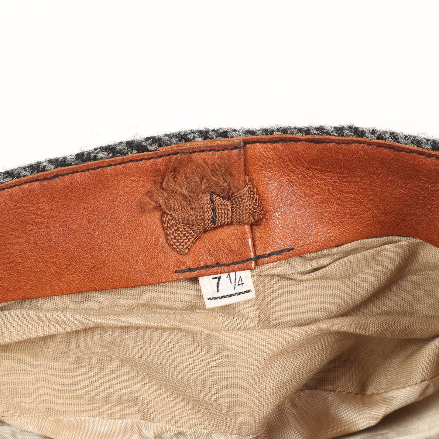 TIMEWORN CLOTHING ヘリンボーンウール キャスケット