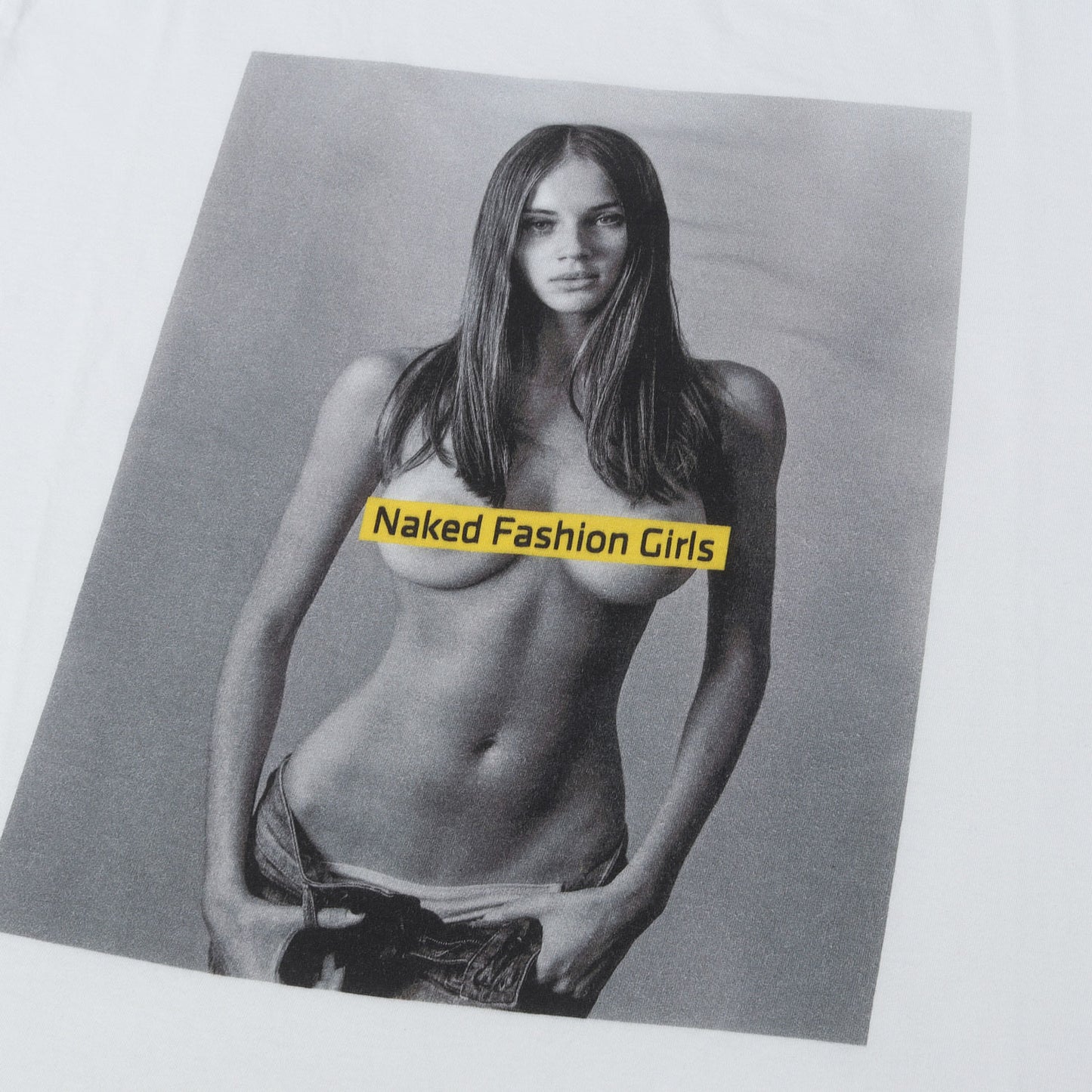 25SS ×Stie-lo ×Mike Dowson ヌードフォト Tシャツ(Naked Fashion Girls T-Shirt)