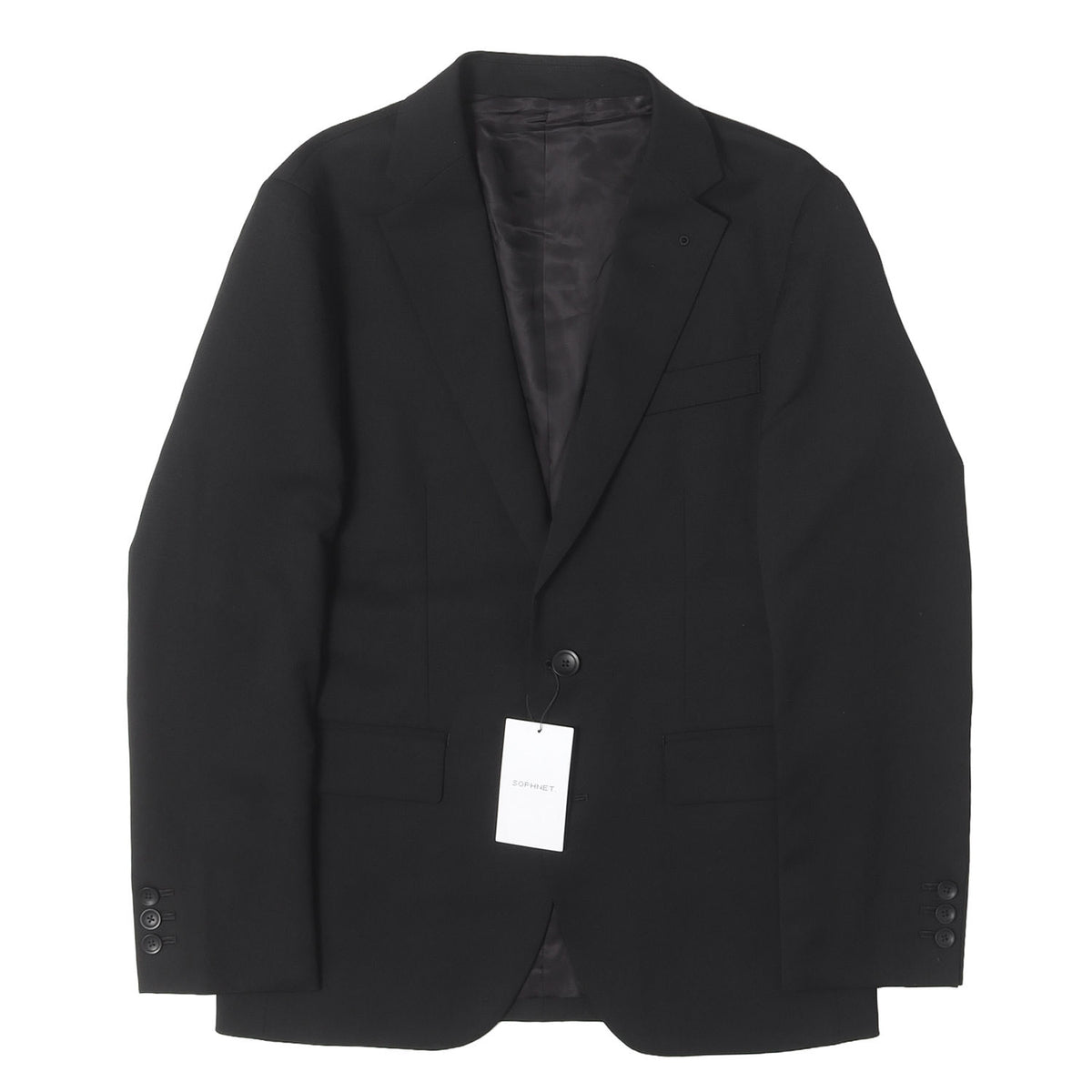 25AW ウールフランネル 2つボタン テーラードジャケット(FLANNEL WOOL STANDARD 2BUTTON JACKET)