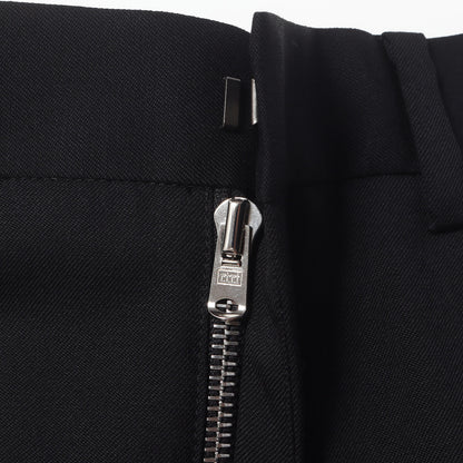 25AW ウールフランネル スリム イージー スラックスパンツ(FLANNEL WOOL SHIRRING SLIM-FIT SLACKS)