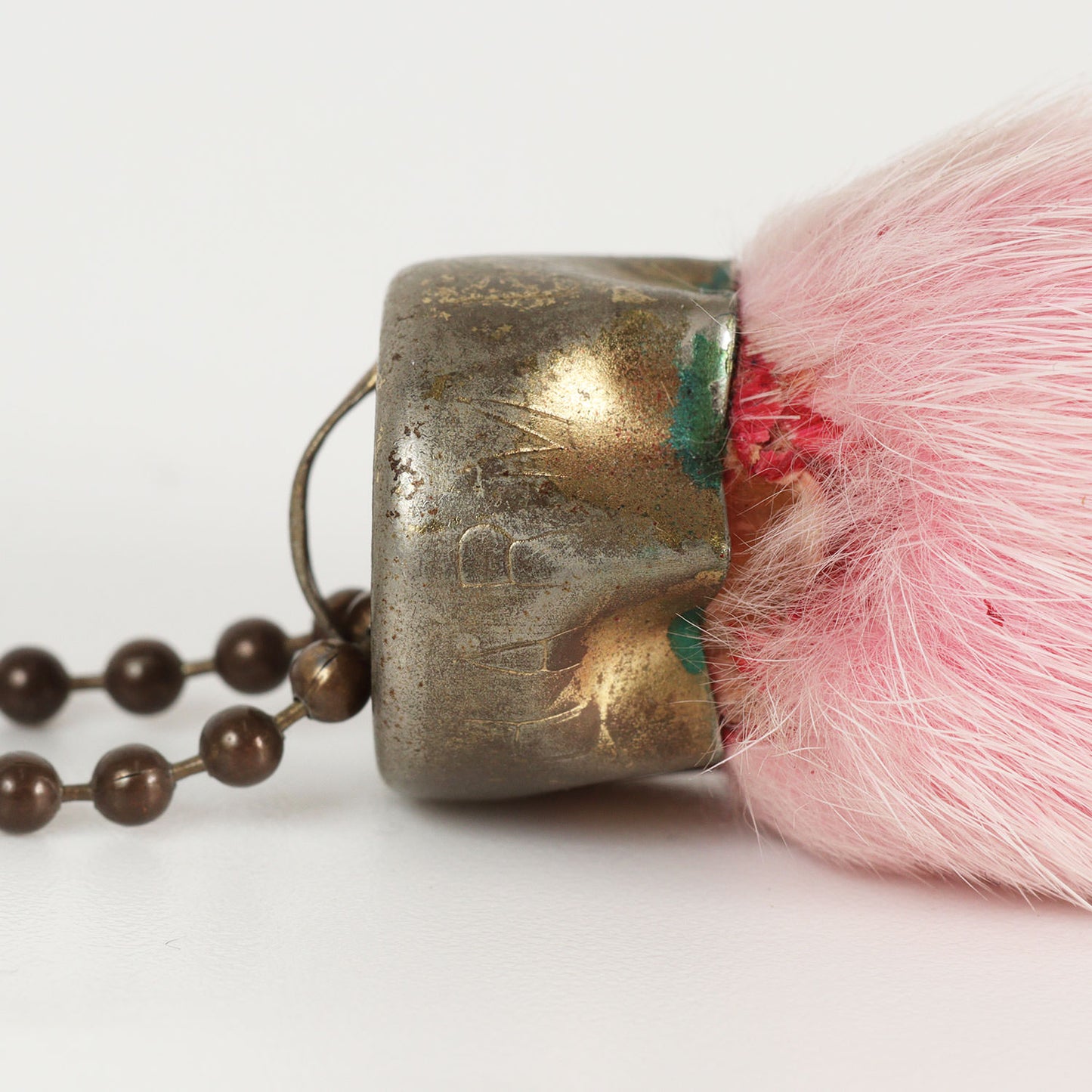 50s - 60s ラビットフット ラッキーチャーム キーホルダー LUCKEY CHARM U.S.A刻印