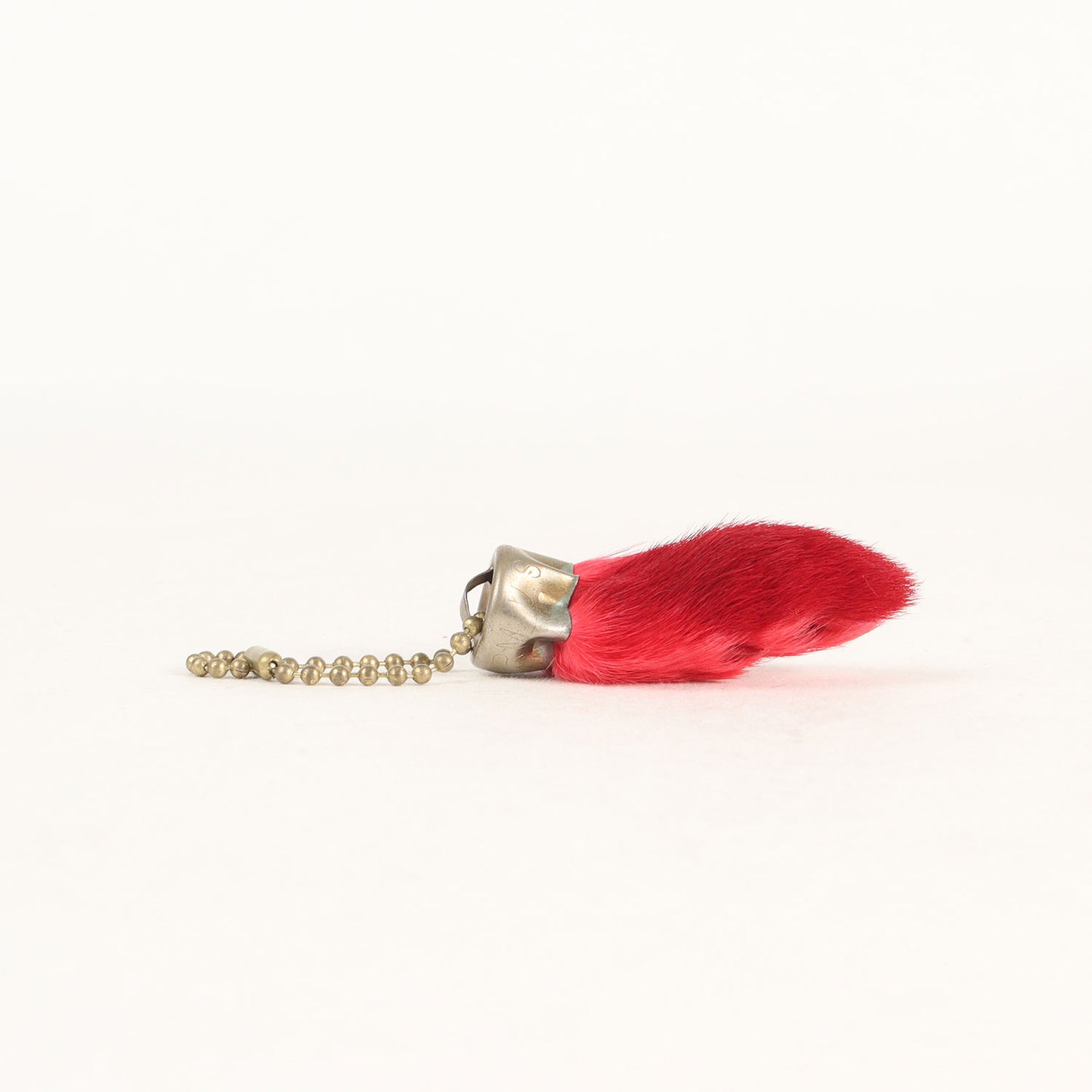 50s - 60s ラビットフット ラッキーチャーム キーホルダー LUCKEY CHARM U.S.A刻印
