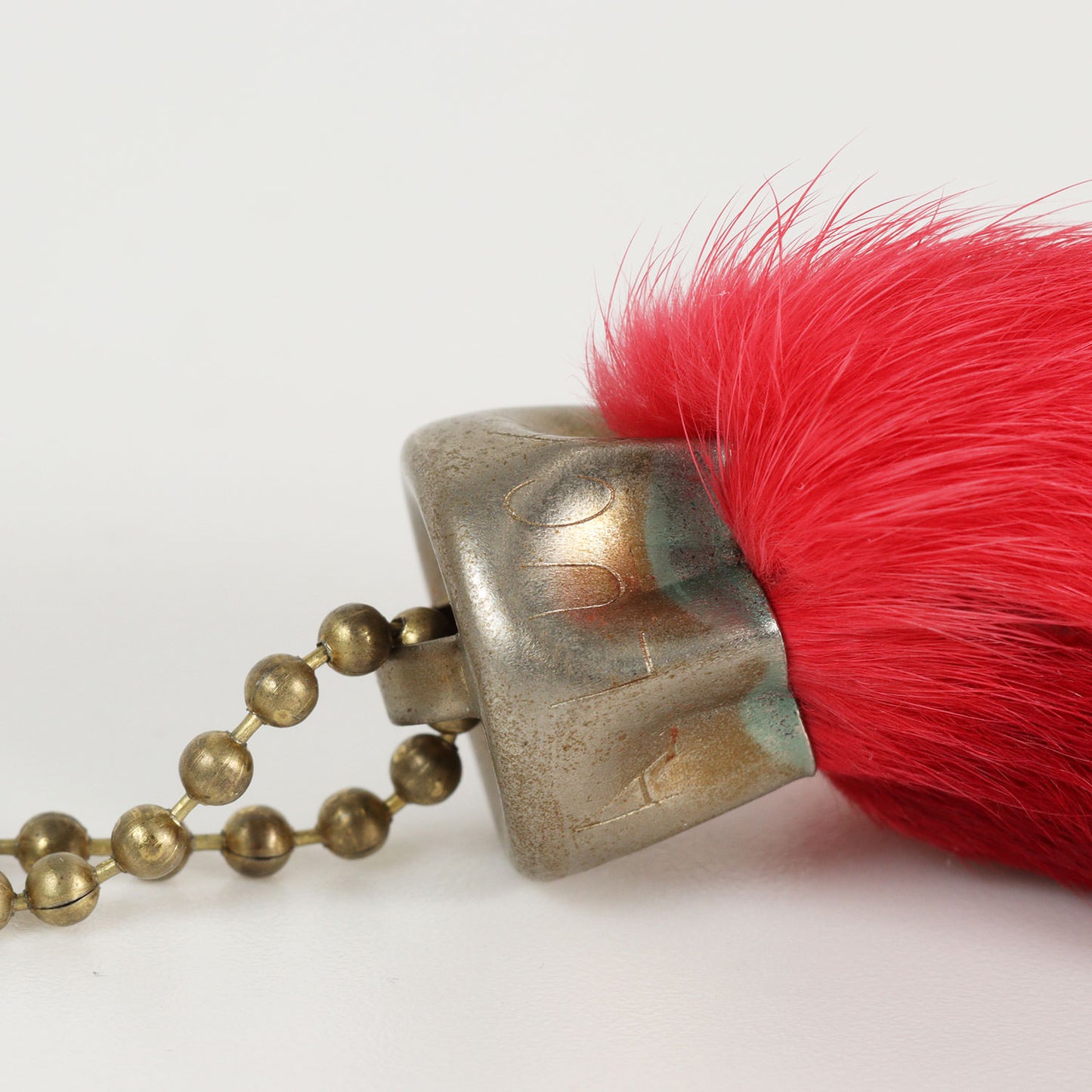 50s - 60s ラビットフット ラッキーチャーム キーホルダー LUCKEY CHARM U.S.A刻印