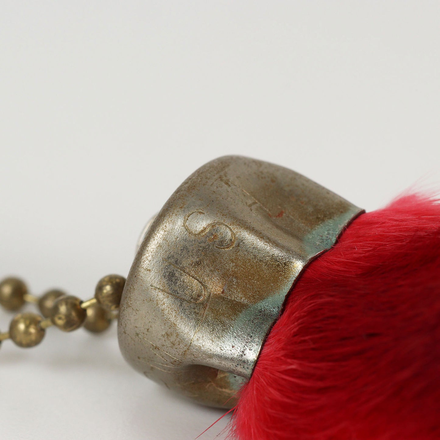 50s - 60s ラビットフット ラッキーチャーム キーホルダー LUCKEY CHARM U.S.A刻印