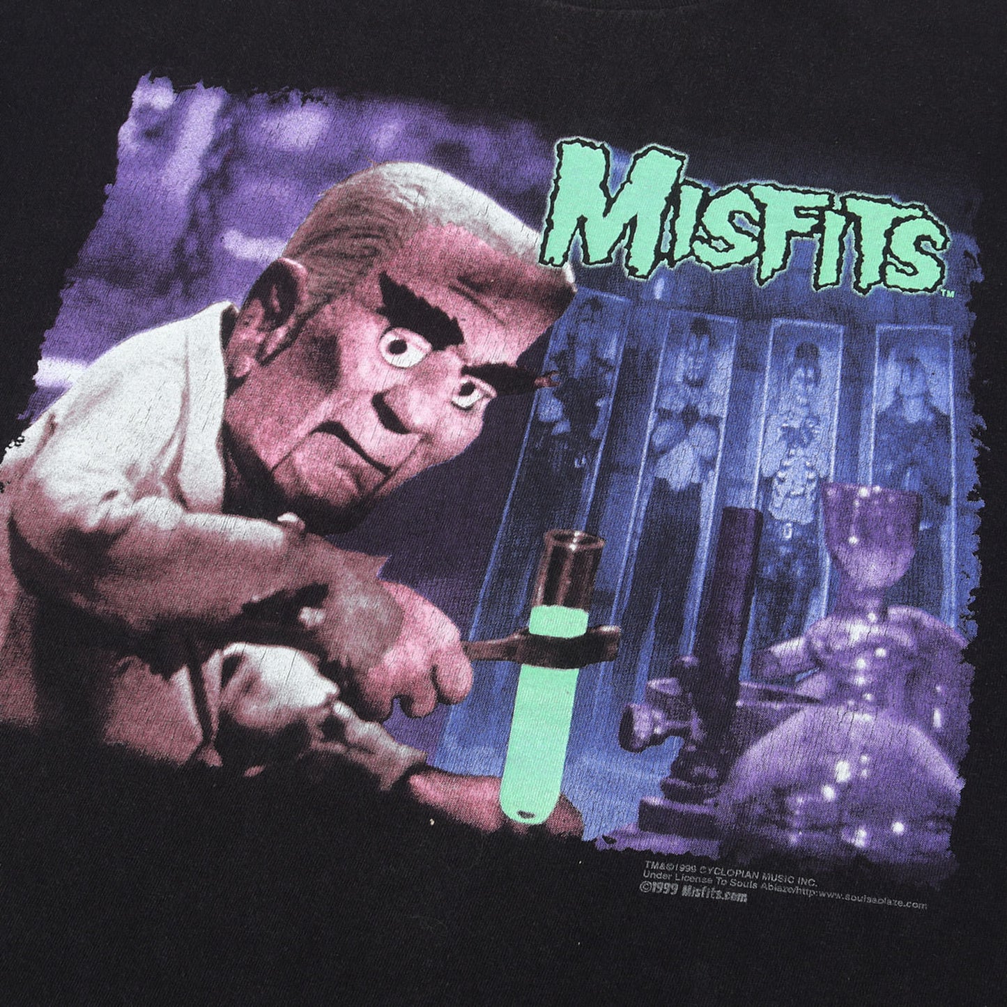 90s The Misfits / ミスフィッツ Mad Monster Party Tシャツ(All Sportボディ)