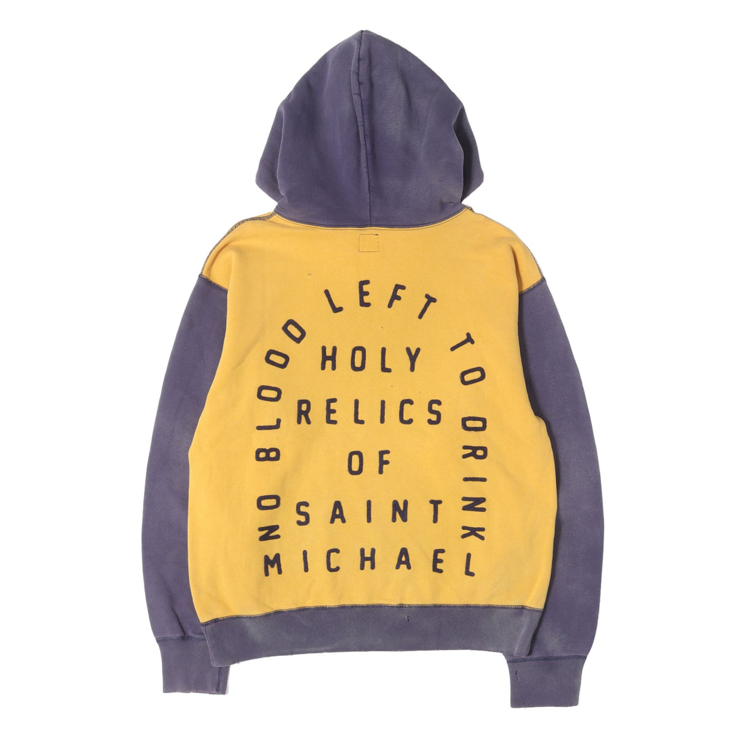 21AW ヴィンテージ加工 フェルトロゴ スウェットパーカー(HOODIE FELT)