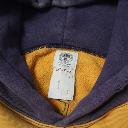 21AW ヴィンテージ加工 フェルトロゴ スウェットパーカー(HOODIE FELT)