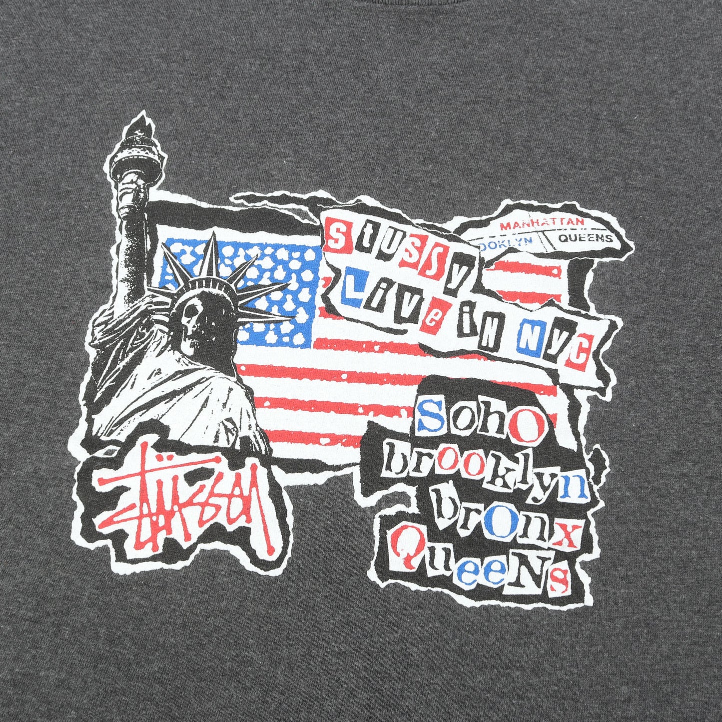 00s 自由の女神 グラフィック Tシャツ(USA製)