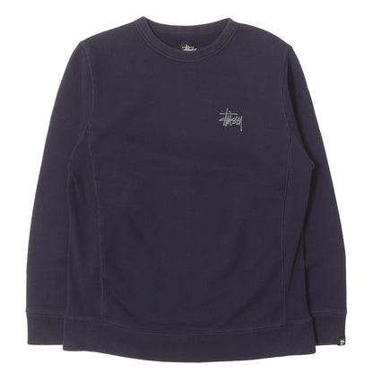 00s ストックロゴ クルーネック スウェット