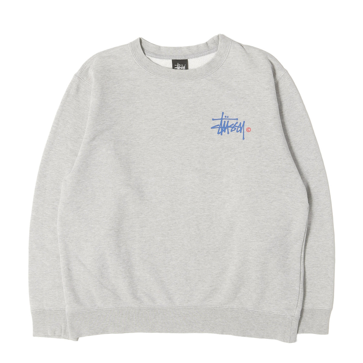 00s ストックロゴ クルーネック スウェット