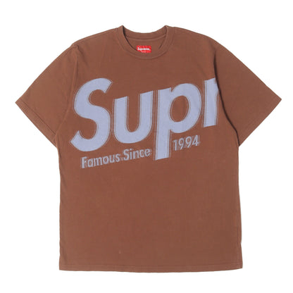 21SS インターシャ スペルアウトロゴ Tシャツ(Intarsia Spellout S/S Top)