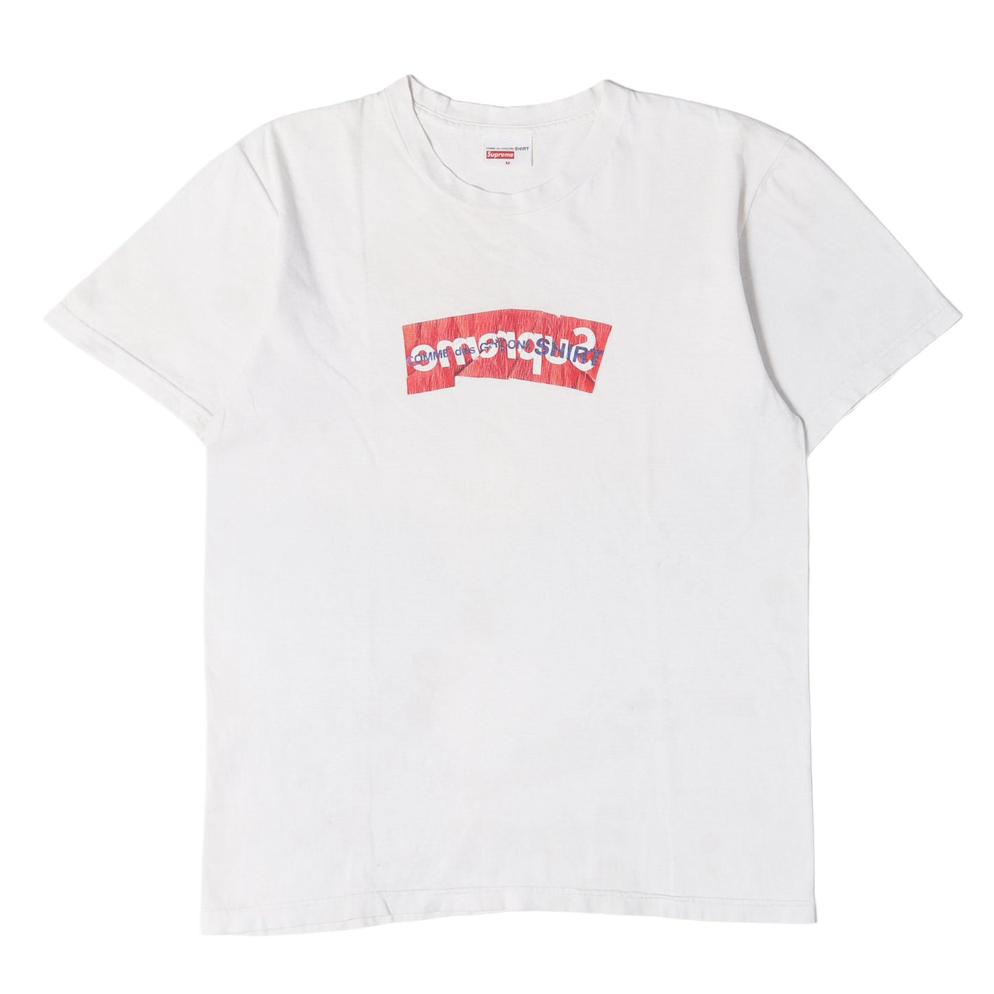 ×COMME des GARCONS SHIRT BOXロゴ Tシャツ(Box Logo Tee)