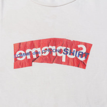 ×COMME des GARCONS SHIRT BOXロゴ Tシャツ(Box Logo Tee)