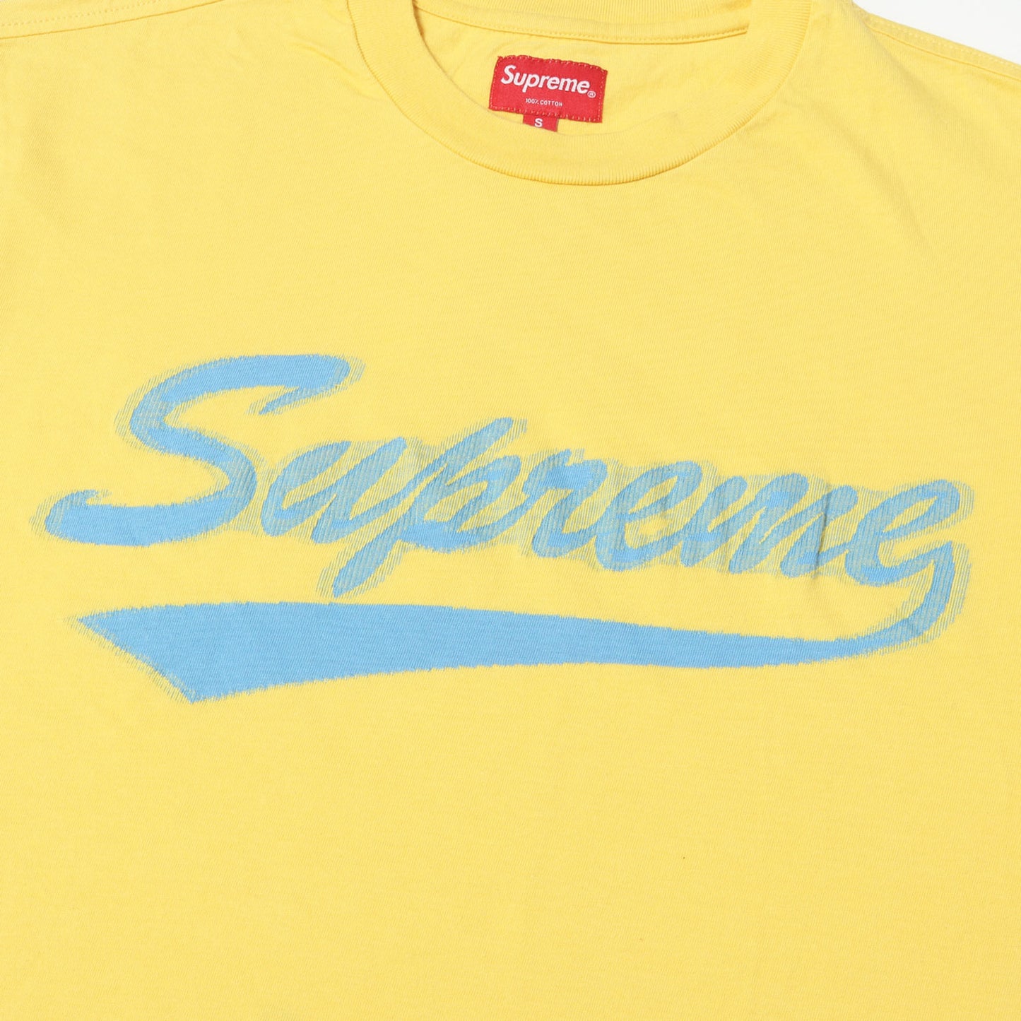 20SS インターシャ スクリプトロゴ Tシャツ(Intarsia Script S/S Top)