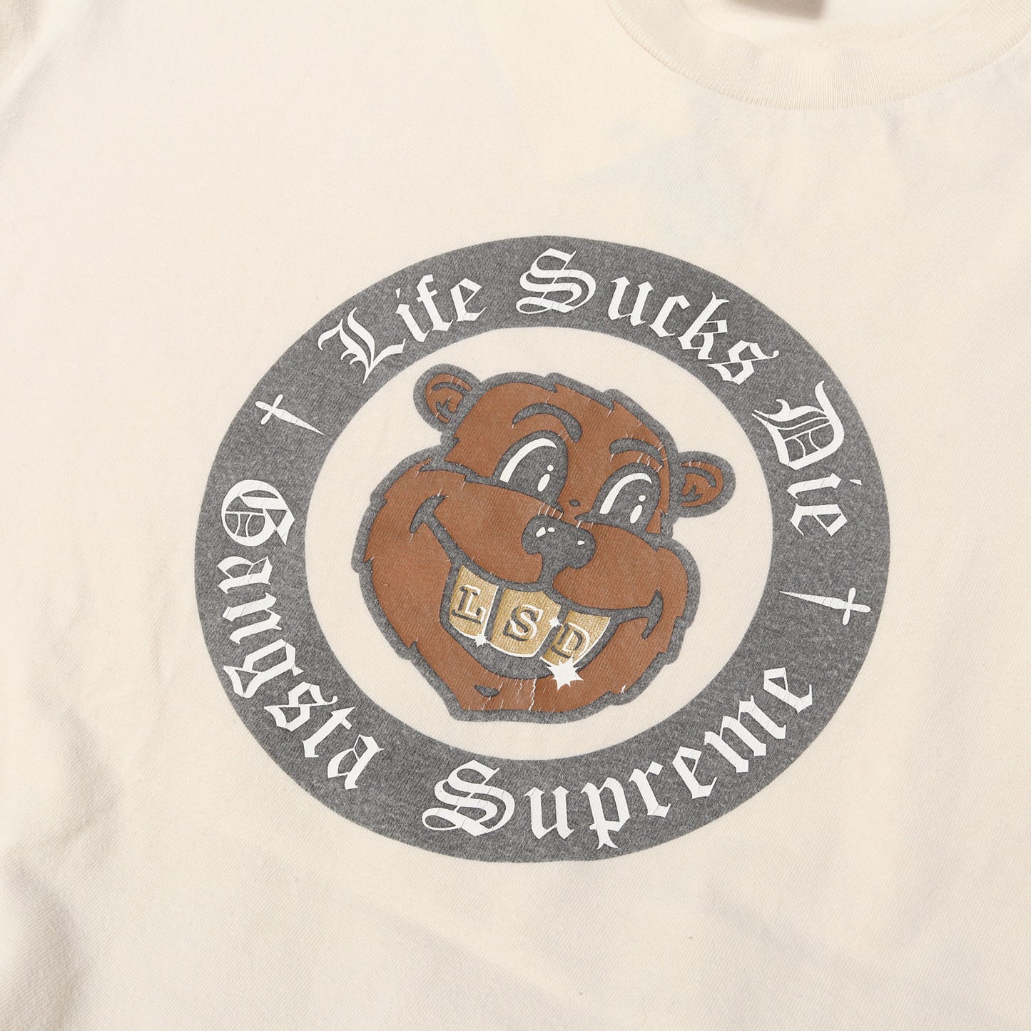ビーバー グラフィック Tシャツ(Life Sucks Die Tee)