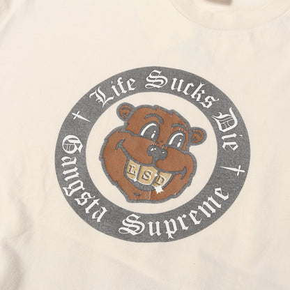 ビーバー グラフィック Tシャツ(Life Sucks Die Tee)
