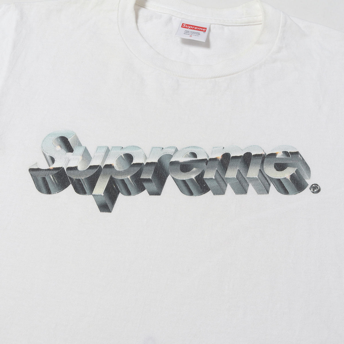 20SS クロームロゴ クルーネック Tシャツ(Chrome Logo Tee )