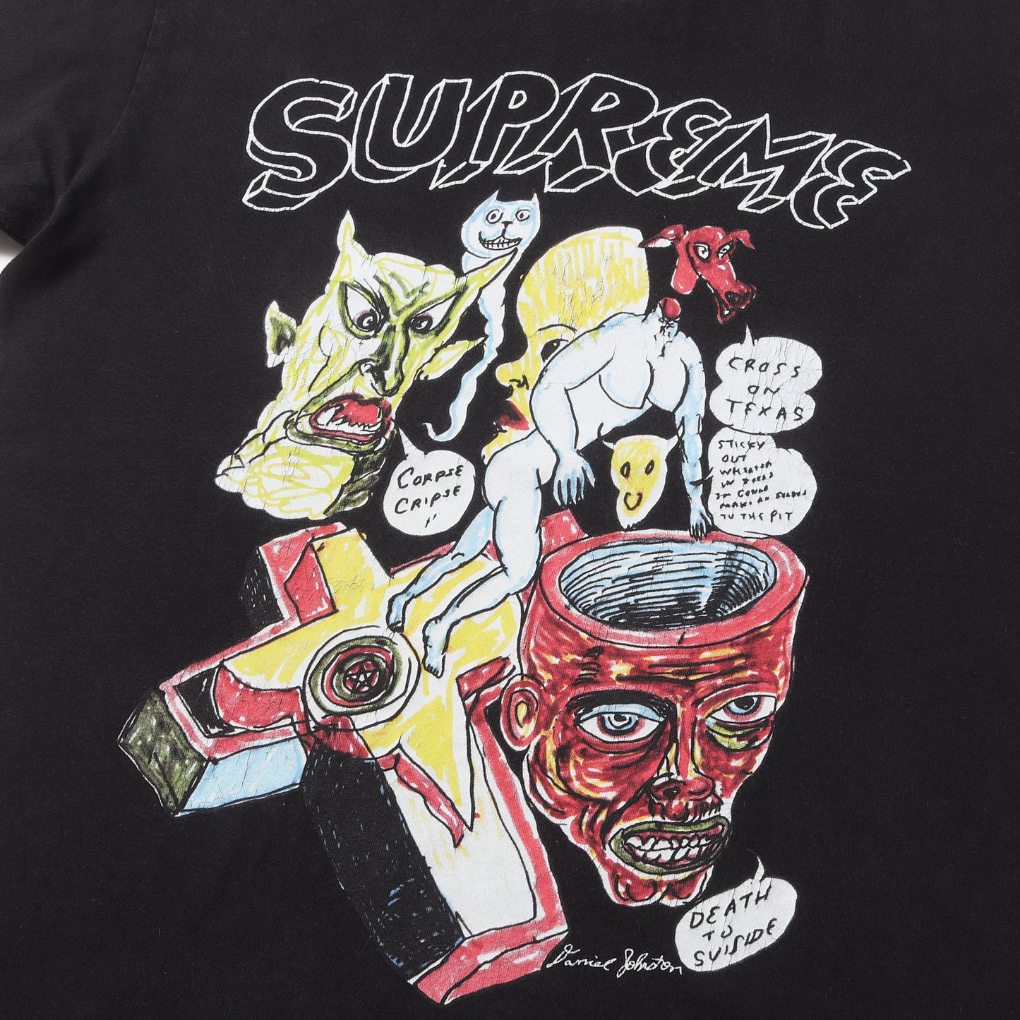 20SS ×Daniel Johnston イラスト グラフィック Tシャツ(Tee)
