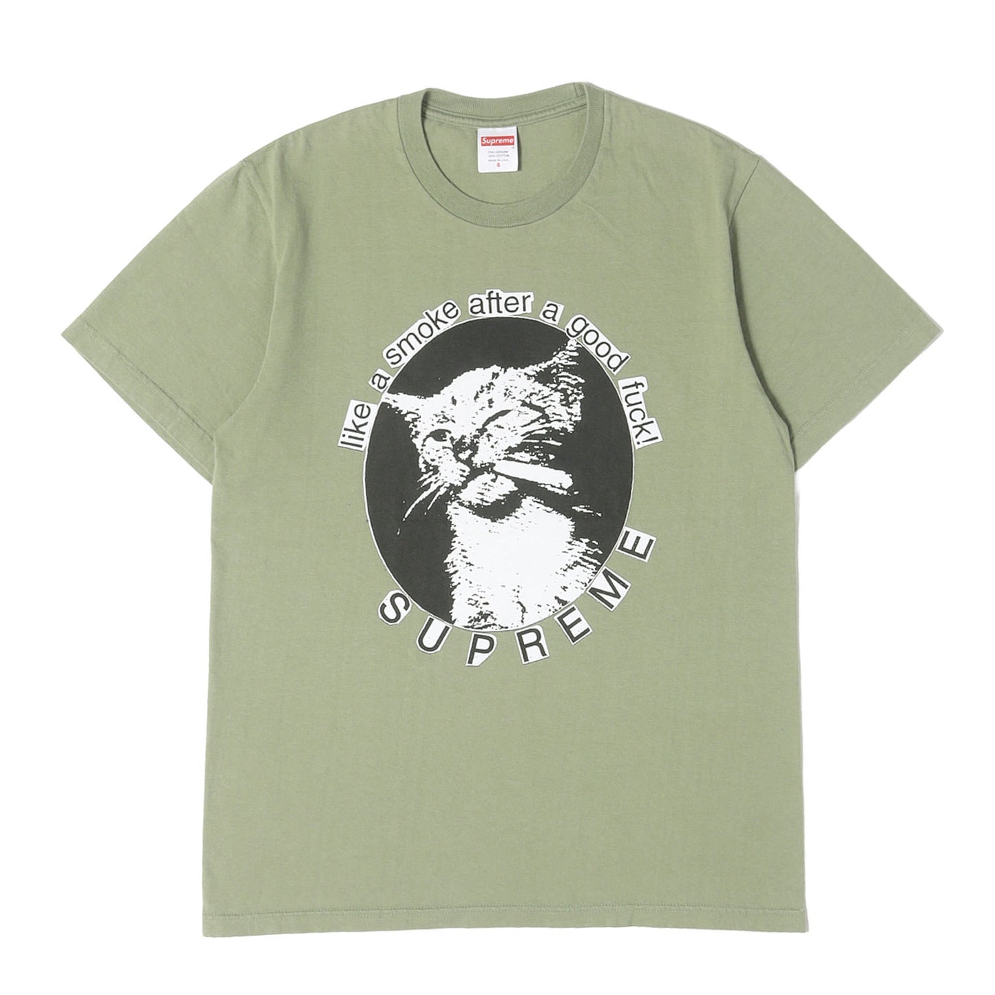23SS キャット グラフィック Tシャツ(Smoke Tee)