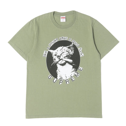 23SS キャット グラフィック Tシャツ(Smoke Tee)