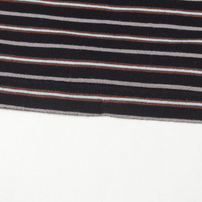 21SS ブランドロゴ ストライプ ロングスリーブ Tシャツ(Thin Stripe L/S Top)