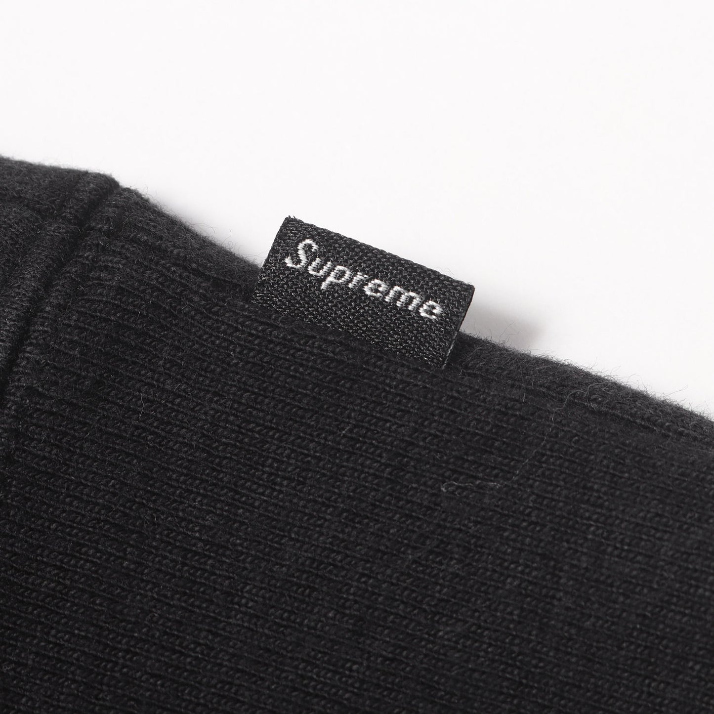 ブランドロゴ刺繍 パネル スウェット(Zig Zag Stitch Panel Crewneck)