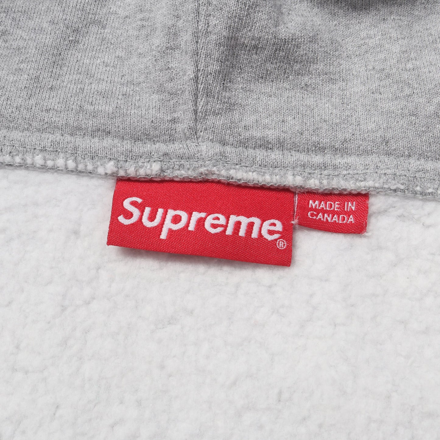 スモールBOXロゴ ジップ スウェットパーカー(Small Box Zip Up Hooded Sweatshirt)
