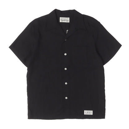 天国東京 虎 刺繍 オープンカラー レーヨン 半袖シャツ(50'S SHIRT S/S)