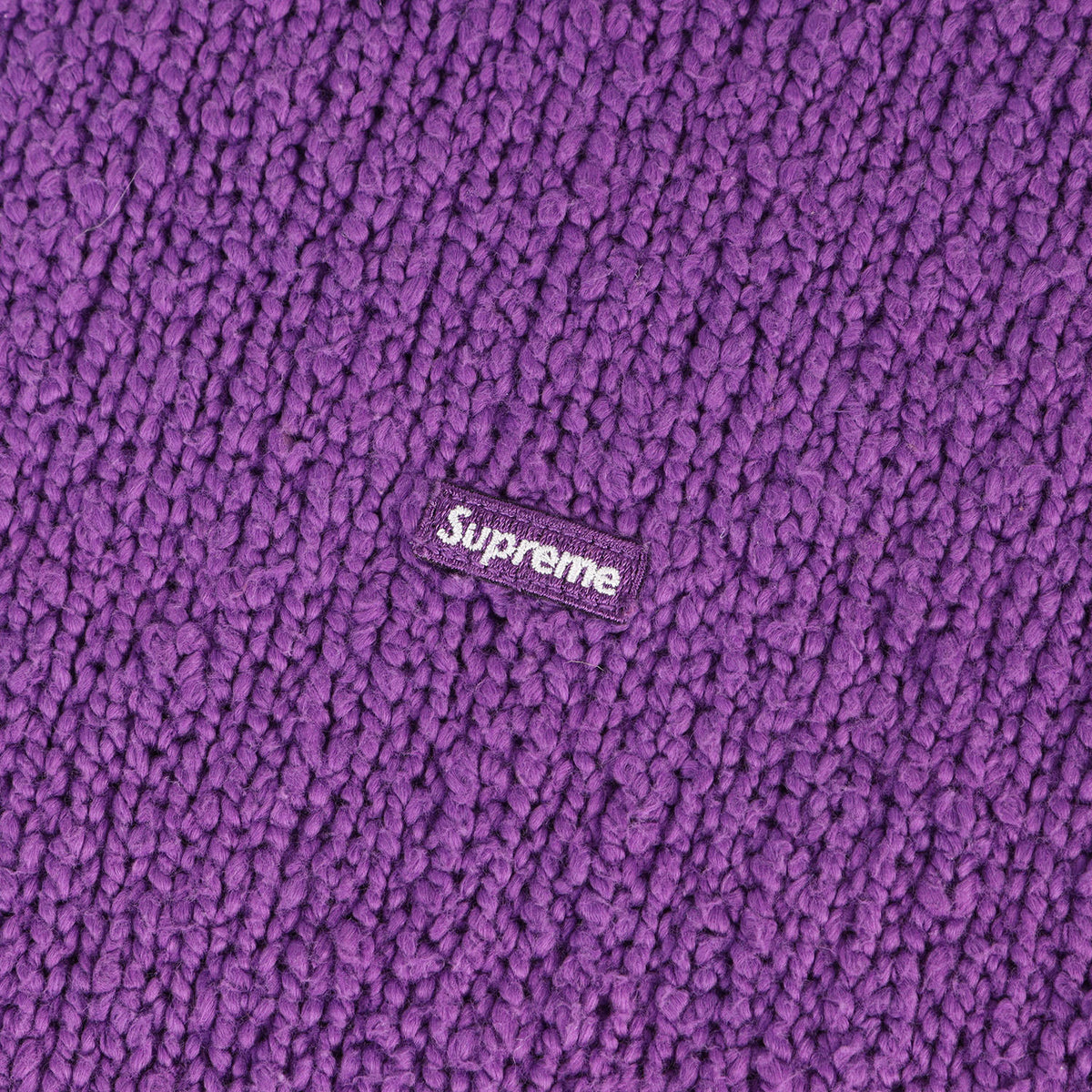 24SS スモールBOXロゴ ブークレニット セーター(Boucle Small Box Sweater)