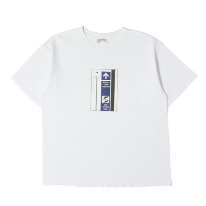 00s グラフィックプリント クルーネック Tシャツ
