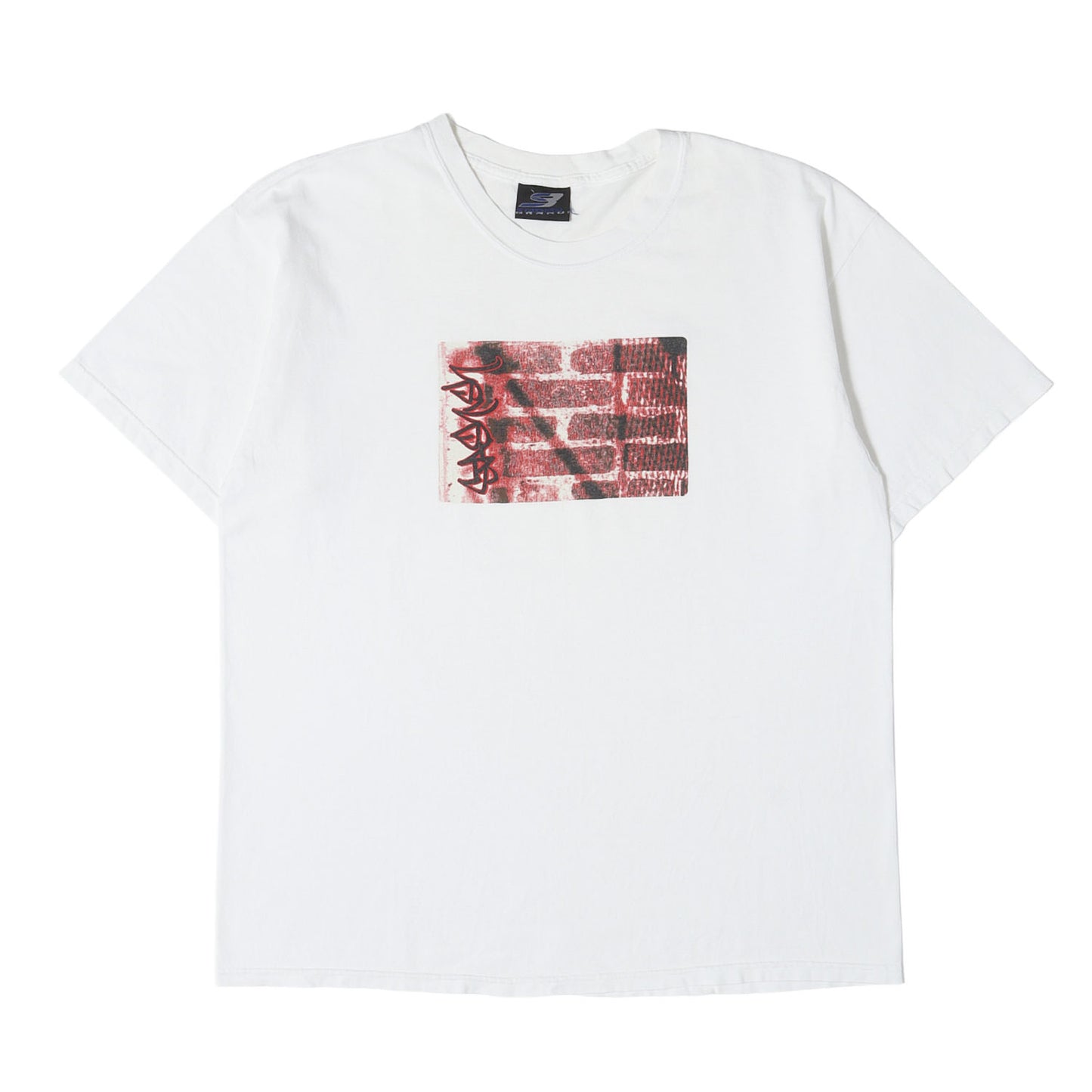 90s グラフィックプリント クルーネック Tシャツ