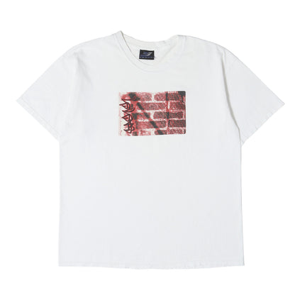 90s グラフィックプリント クルーネック Tシャツ