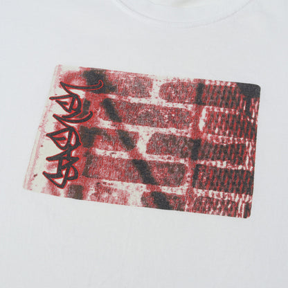 90s グラフィックプリント クルーネック Tシャツ