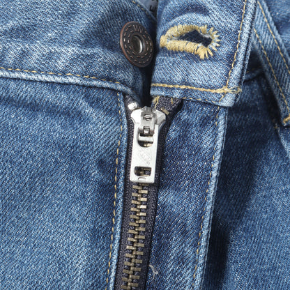 26SS ストーンバイオブリーチ加工 1タック デニム ショーツ(BLUES STRAIGHT / SHORTS / COTTON. DENIM)