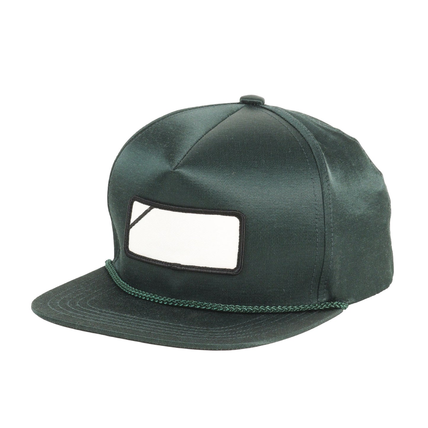 24SS ワッペン付き サテン 5パネルキャップ(MILITIA 02 / CAP / CTRY. SATIN. JD)