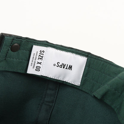 24SS ワッペン付き サテン 5パネルキャップ(MILITIA 02 / CAP / CTRY. SATIN. JD)