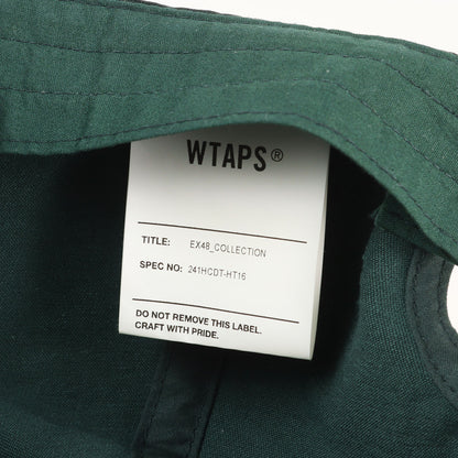 24SS ワッペン付き サテン 5パネルキャップ(MILITIA 02 / CAP / CTRY. SATIN. JD)