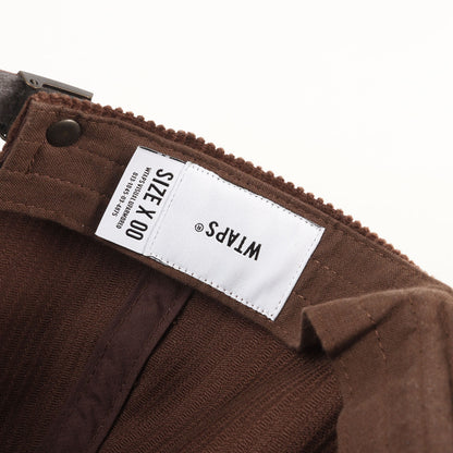 21SS サークルロゴ コーデュロイ 5パネルキャップ(MILITIA 02 / CAP / COTTON. CORDUROY)