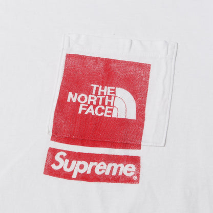 23SS ×THE NORTH FACE ロゴプリント ポケット Tシャツ(Printed Pocket Tee)
