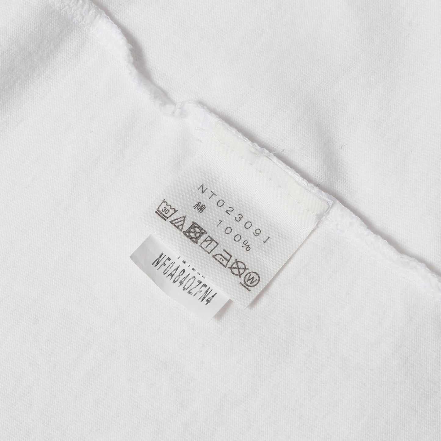 23SS ×THE NORTH FACE ロゴプリント ポケット Tシャツ(Printed Pocket Tee)