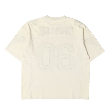 26SS ×MM6 Maison Margiela コットンメッシュ フットボール Tシャツ(Cotton Football Jersey)