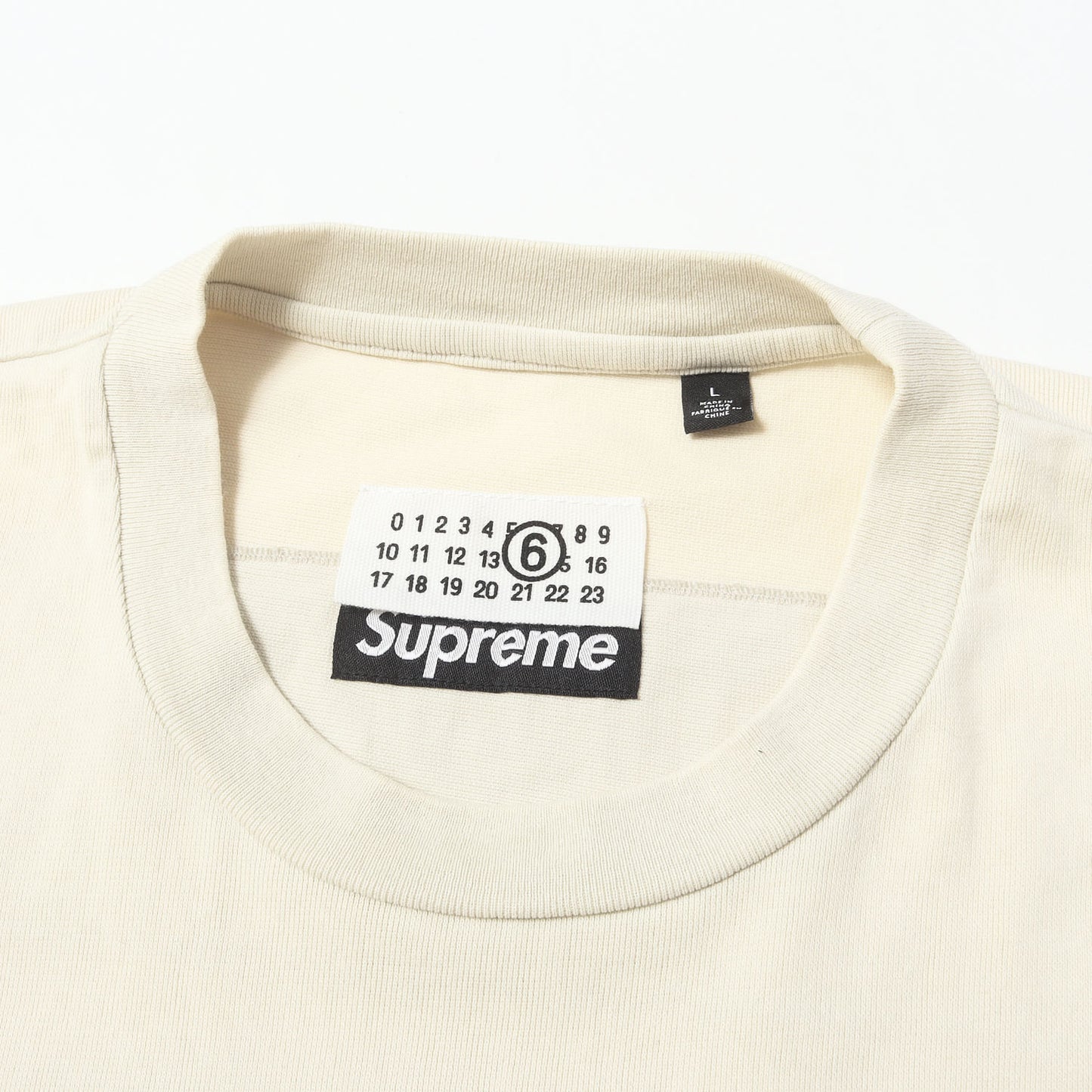 26SS ×MM6 Maison Margiela コットンメッシュ フットボール Tシャツ(Cotton Football Jersey)