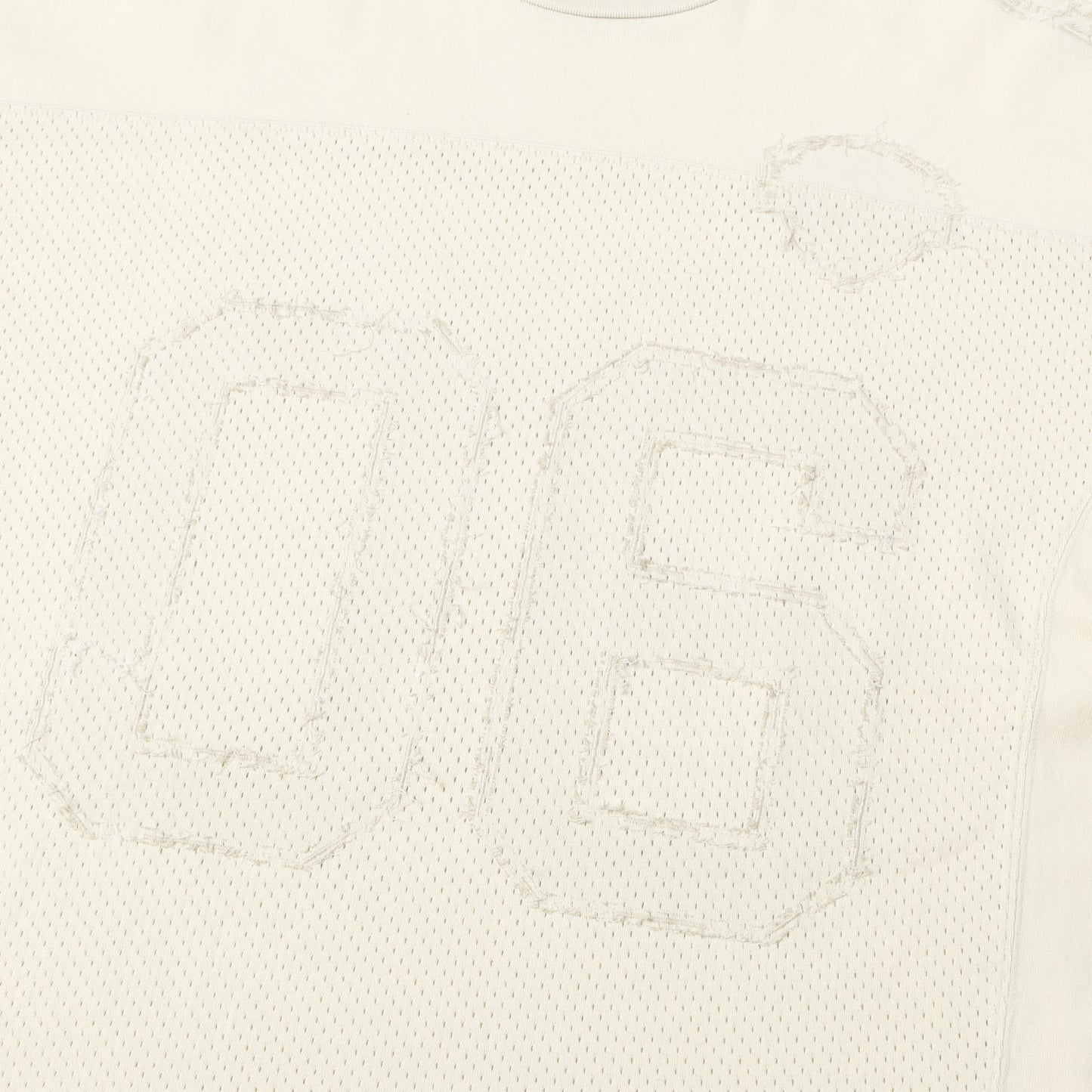 26SS ×MM6 Maison Margiela コットンメッシュ フットボール Tシャツ(Cotton Football Jersey)