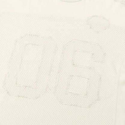 26SS ×MM6 Maison Margiela コットンメッシュ フットボール Tシャツ(Cotton Football Jersey)
