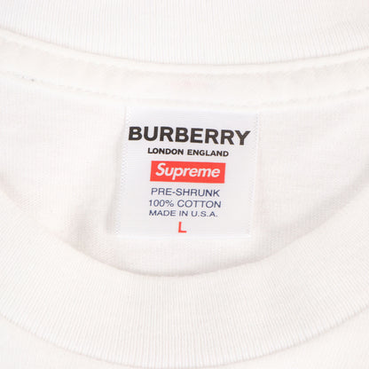 22SS ×BURBERRY ノバチェック BOXロゴ Tシャツ(Box Logo Tee)